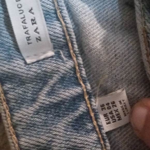 Zara graphic denim shorts - Picture 11 of 11